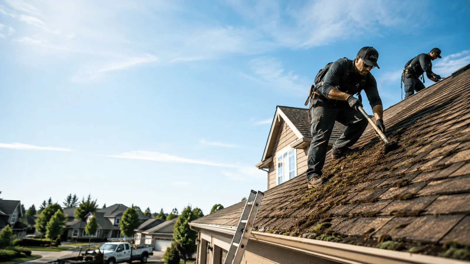 Roof Moss Removal in Bryant, AR near me